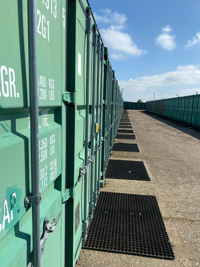 cambourne self storage side view outside